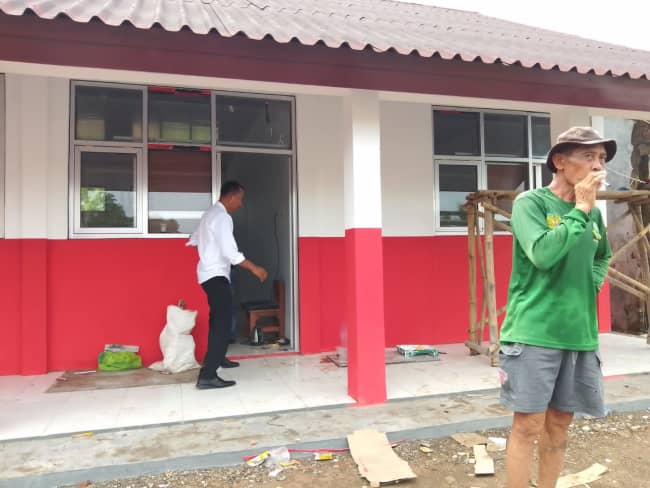 Pemborong Pembangunan SD- Negeri Tegal Benteng Kemana, Saat Kadisdik Kabupaten Bogor Monitoring Lokasi