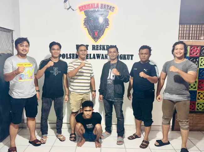 Polsek Singkut Tangkap Pelaku dan Penadah Sepeda Motor Curian.