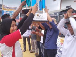 Camat Jangkat Tutup Turnamen Volley Ball KTI Bintang Timur CUP