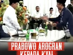 Prabowo Arogran Kepada Kyai