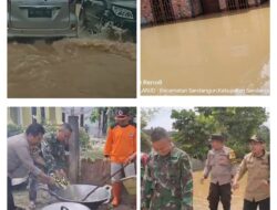 Hati Hati Masyarakat Yang Akan Melintas Ruas Jalan Sarolangun Muara Tembesi Khusus Daerah Pauh Karena Terendam Banjir 