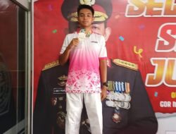Muhammad Lintang Aulia Meraih Medali Perak Pada Kejuaraan Nasional Taekwondo Piala Kapolri Ke 5 di Jakarta 