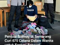 Curi Ratusan Celana Dalam Seorang Pedagang Siomay Di Amankan Polisi