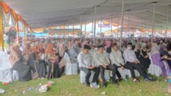 PJ Bupati Tanggamus Hadiri Pengajian Akbar Pemprov Lampung di Lapangan Pekon Margoyoso Kecamatan Sumberrejo