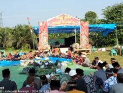 Hari Ini Acara Sedekah Bumi Dusun Talang Lindung Desa Muara Belengo 