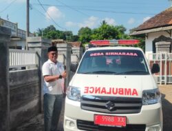 Kabar Bahagia Untuk Warga Desa Sirnarasa, Kades Realisasikan Program Dana Desa 2024 Mobil Ambulance Untuk Peningkatan Pelayanan Kesehatan