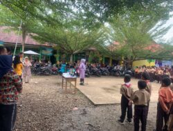 Sambutan Kepala UPT SDN 18 Lagan Gadang Mudik Bergema, Pada Acara Pembagian Rapor Kenaikan Kelas T.P 2023/2024