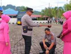 Dirgahayu Bhayangkara ke-78: Sebanyak 26 Personel Polres Pessel Mendapat Kenaikan Pangkat