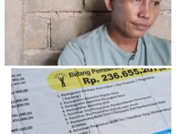 Kebohongan Kades Empang Benao Harus  Transparan Terkait Dana Fee Desa Dari Perusahaan