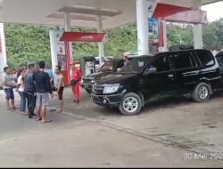 SPBU Lubuk Landai Bungo Resah Diintimidasi Oleh Gerombolan Preman Pelangsir, Namun Pihak APH Setempat Sepertinya Tutup Mata.