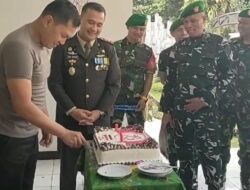 Dandim 0607/ Kota Sukabumi Berikan Surprise ke Kapolres