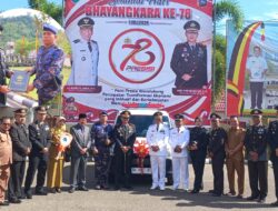 Surprise Polres Pessel Bergema, Peringatan HUT Bhayangkara Ke- 78: Masyarakat Punggasan Utara Dapat Kado Raksasa