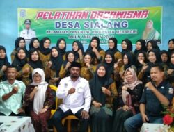 PELATIHAN DASAWISMA DI DESA SIALANG KECAMATAN PAMENANG 3 JULI 2024