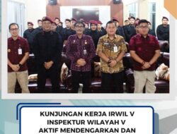 Inspektur Wilayah V Lakukan Sosialisasi Permenkumham Terkait Hukuman Disiplin Bagi Pegawai di Lingkungan Rutan Kelas I Palembang