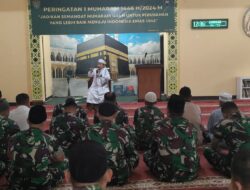 Peringatan 1 Muharram 1446 H/ 2024 M Kodim 0607/ Kota Sukabumi Gelar Doa Bersama