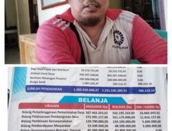 Kades Empang Benao Diduga Tilap Dana Penanggulangan Bencana Darurat