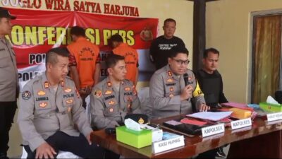 Tekab 308 Tangkap Dua Pembobol Rumah di Bakauheni Lampung Selatan