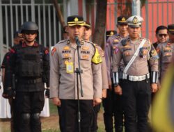 KABAG OPS POLRES BOGOR PIMPIN LANGSUNG LATIHAN SISPAMKOTA DALAM CIPTA KONDISI KONTIJENSI PENANGANAN PILKADA MANTAP PRAJA 2024