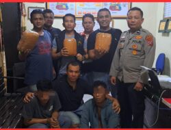 2 Pria Pessel Di Tangkap Polisi, Di Duga Pengedar Narkotika Dalam Skala Besar