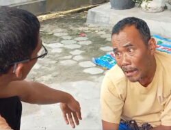 Heboh, Seorang kakek Ditemukan Di parit Gunung Pancong Sumur Ketapang Tanpa Memakai Baju