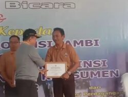 LPKNI Terima Penghargaan Dari Gubernur Jambi Pada Acara Hari Konsumen Nasional Atas Peran Dalam Perlindungan Konsumen