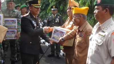 Kodim 0607/Kota Sukabumi Gelar Upacara Peringatan HUT TNI ke 79 tahun 2024