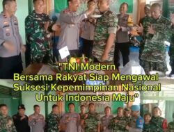 Kapolsek Seputih Surabaya Beri Kejutan Dalam Rangka Peringatan HUT TNI KE -79.