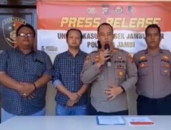 Unit Reskrim Polsek Jambi Timur Mengamankan AS Yang Nekat Melakukan Penipuan Dengan Total Kerugian Puluhan Juta Rupiah.