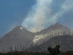 Gunung Lewotobi Laki Laki Meletus, Warga Lima Desa Mengungsi