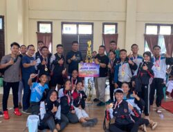 SMAN 12 Merangin Juara Umum Dalam Kejurda Inkanas Piala Dansat Brimob Polda Jambi .